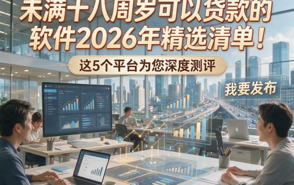 未满十八周岁可以贷款的软件2026年精选清单！这5个平台为您深度测评！