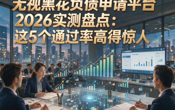 无视黑花负债申请平台2026实测盘点：这5个通过率高得惊人！