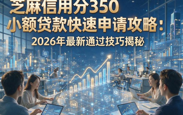 芝麻信用分350小额贷款快速申请攻略：2026年最新通过技巧揭秘！