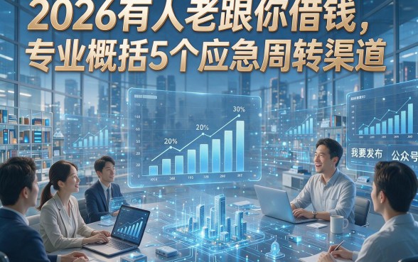 2026有人老跟你借钱，专业概括5个应急周转渠道
