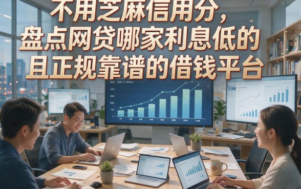 不用芝麻信用分，盘点网贷哪家利息低的且正规靠谱的借钱平台