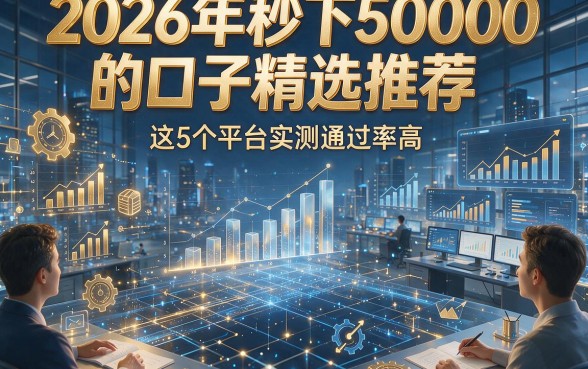 2026年秒下5000的口子精选推荐，这5个平台实测通过率高！
