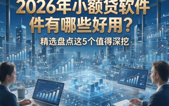 2026年小额贷软件有哪些好用？精选盘点这5个值得深挖！