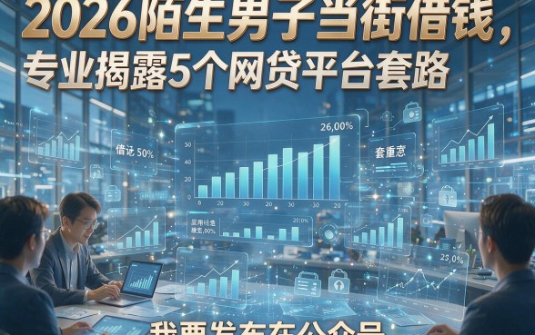 2026陌生男子当街借钱，专业揭露5个网贷平台套路