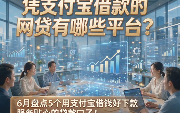 凭支付宝借款的网贷有哪些平台？6月盘点5个用支付宝借钱好下款、服务贴心的贷款口子