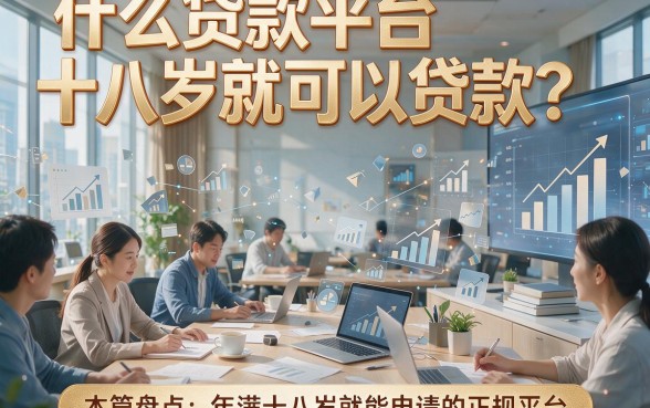 什么贷款平台十八岁就可以贷款？本篇盘点五个年满十八岁就能申请的正规平台