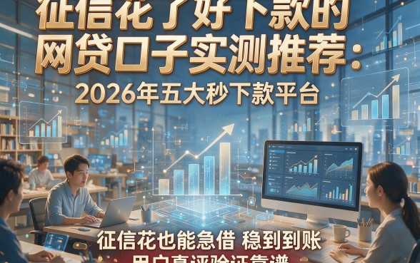 征信花了好下款的网贷口子实测推荐：2026年五大秒下款平台，征信花也能急借稳到账，用户真评验证靠谱！