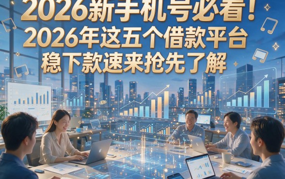 2026新手机号必看！2026年这五个借款平台稳下款速来抢先了解