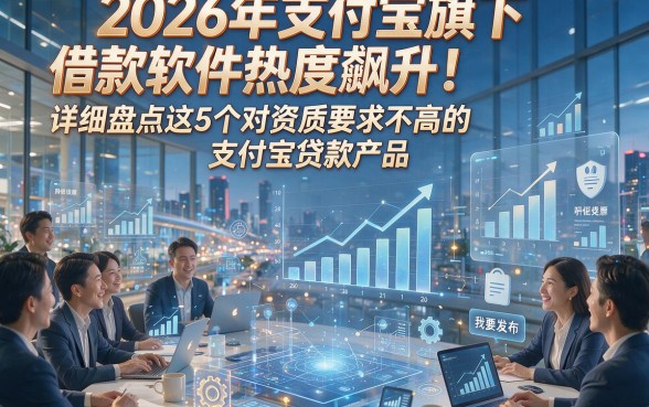 2026年支付宝旗下借款软件热度飙升！详细盘点这5个对资质要求不高的支付宝贷款产品