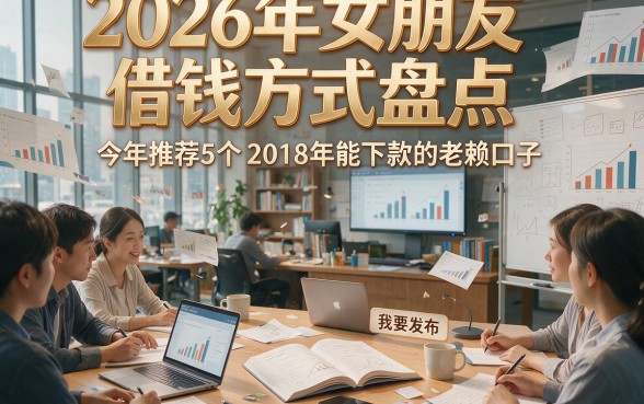 2026年女朋友借钱方式盘点，今年推荐5个2018年能下款的老赖口子