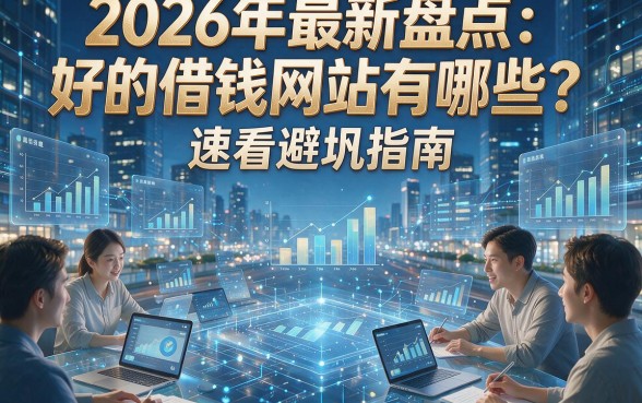 2026年最新盘点：好的借钱网站有哪些？速看避坑指南！