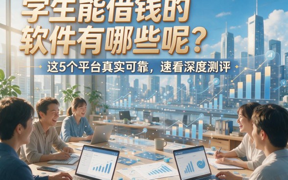学生能借钱的软件有哪些呢？这5个平台真实可靠，速看深度测评！