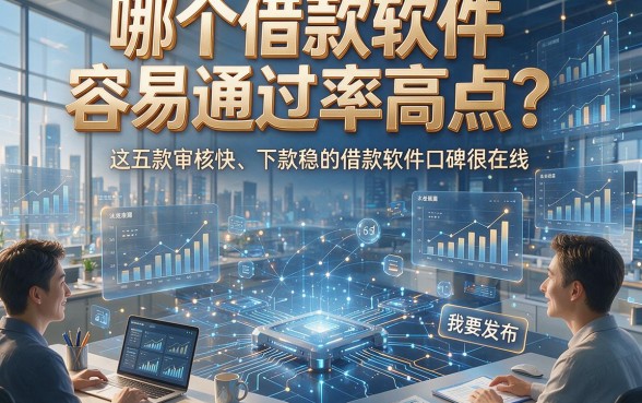 哪个借款软件容易通过率高点？这五款审核快、下款稳的借款软件口碑很在线