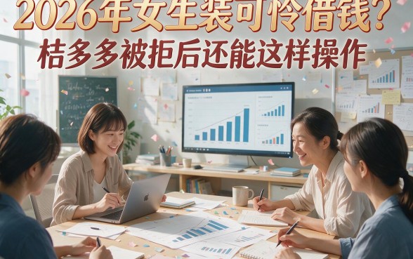 2026年女生装可怜借钱？桔多多被拒后还能这样操作！