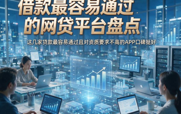 以下是根据你的要求生成的新标题：借款最容易通过的网贷平台盘点，这几家贷款最容易通过且对资质要求不高的APP口碑挺好