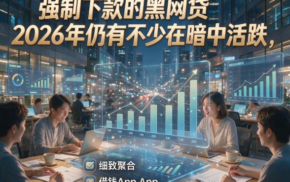 强制下款的黑网贷2026年仍有不少在暗中活跃，本文为您细致聚合五个需高度警惕的借钱App