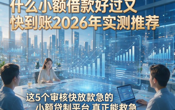 什么小额借款好过又快到账2026年实测推荐，这5个审核快放款急的小额贷款平台真正能救急