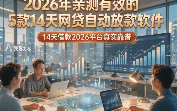 2026年亲测有效的5款14天网贷自动放款软件，14天借款2026平台真实靠谱！