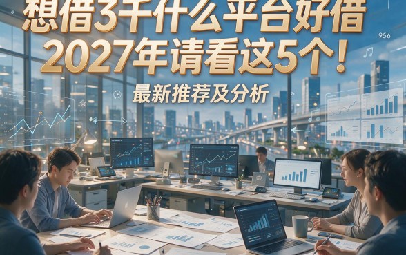 想借3千什么平台好借2027年请看这5个！最新推荐及分析！