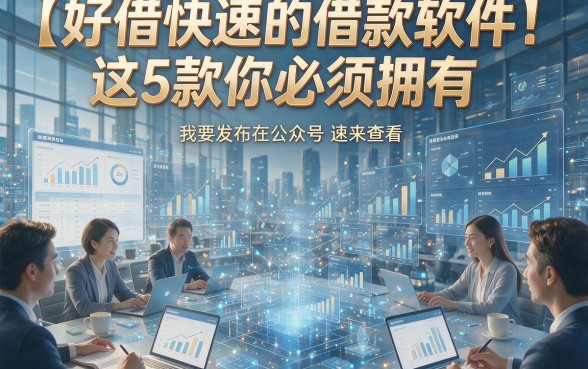【好借快速的借款软件】这5款你必须拥有，速来查看！