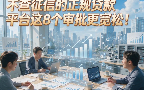 不查征信的正规贷款平台这8个审批更宽松！本文为您详细盘点！