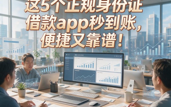 这5个正规身份证借款app秒到账，便捷又靠谱！