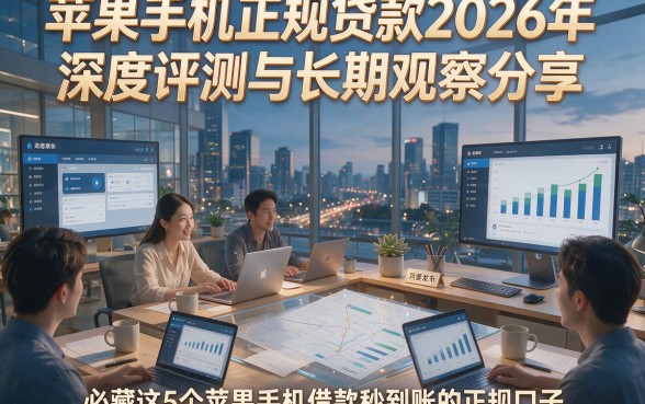 苹果手机正规贷款2026年深度评测与长期观察分享，必藏这5个苹果手机借款秒到账的正规口子