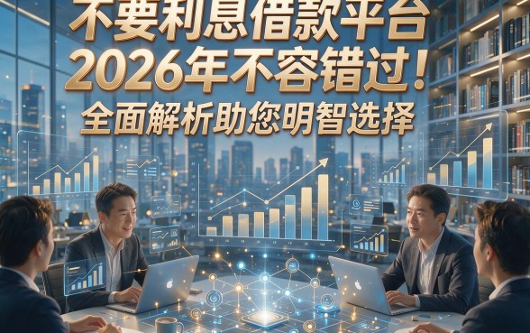 不要利息借款平台2026年不容错过！全面解析助您明智选择！