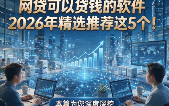 网贷可以贷钱的软件2026年精选推荐这5个！本篇为您深度深挖！