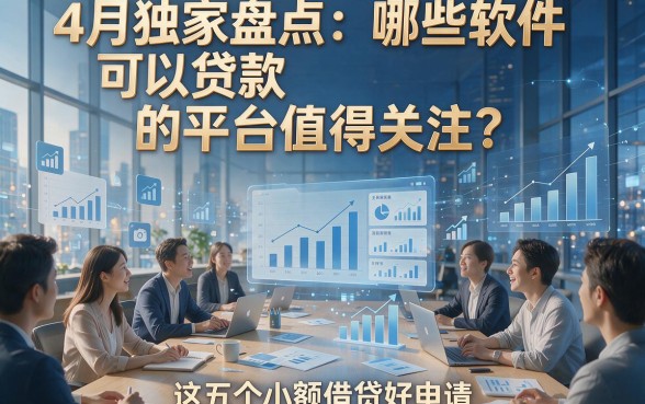 4月独家盘点：哪些软件可以贷款的平台值得关注？这五个小额借贷好申请