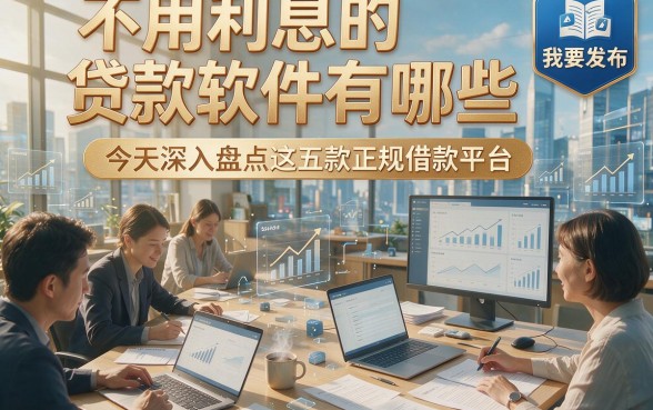 不用利息的贷款软件有哪些，今天深入盘点这五款正规借款平台！