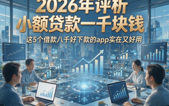 2026年评析小额贷款一千块钱，这5个借款八千好下款的app实在又好用