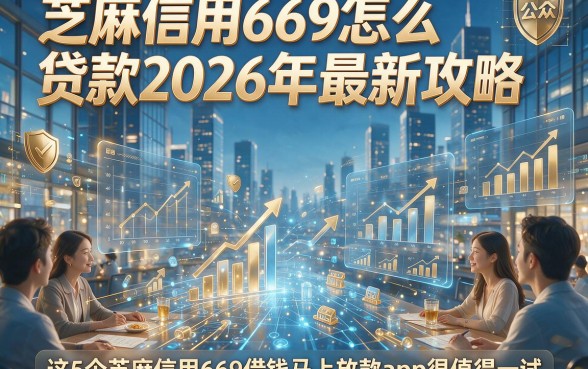 芝麻信用669怎么贷款2026年最新攻略，这5个芝麻信用669借钱马上放款app很值得一试