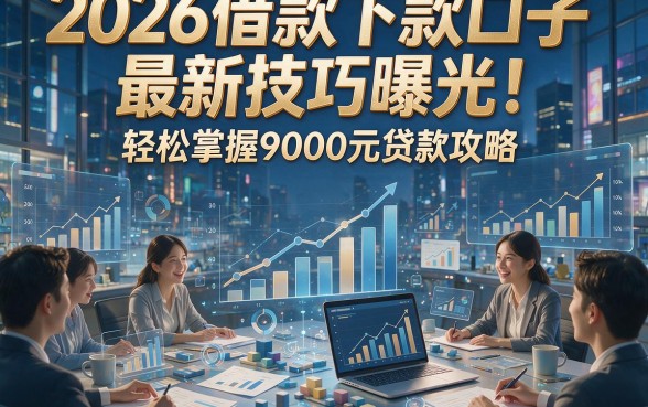 2026借款下款口子最新技巧曝光！轻松掌握9000元贷款攻略
