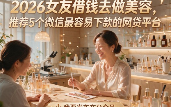 2026女友借钱去做美容，推荐5个微信最容易下款的网贷平台