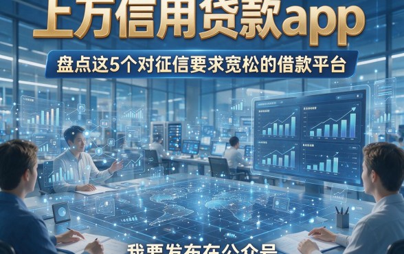 上万信用贷款app，盘点这5个对征信要求宽松的借款平台流程便捷