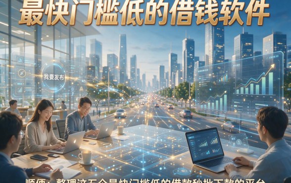 最快门槛低的借钱软件，顺便整理这五个最快门槛低的借款秒批下款的平台