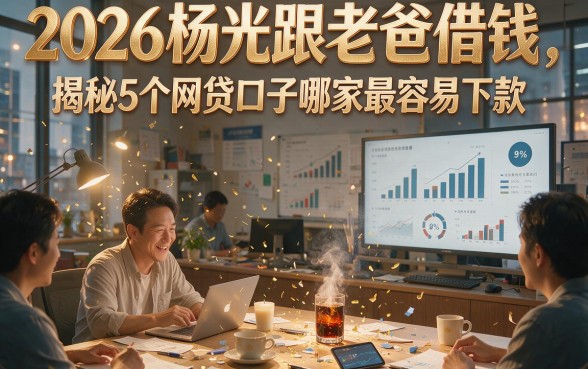 2026杨光跟老爸借钱，揭秘5个网贷口子哪家最容易下款