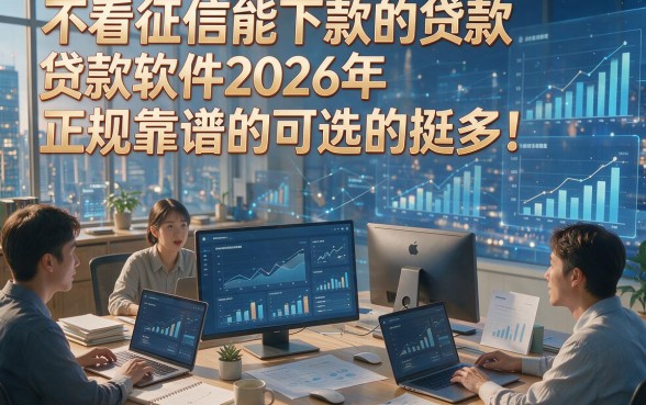 不看征信能下款的贷款软件2026年正规靠谱的可选的挺多！，今天为您精心剖析这五个黑户借款软件！