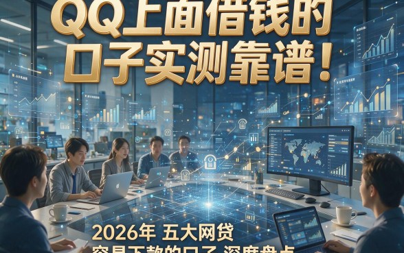 QQ上面借钱的口子实测靠谱！2026年五大网贷容易下款的口子深度盘点