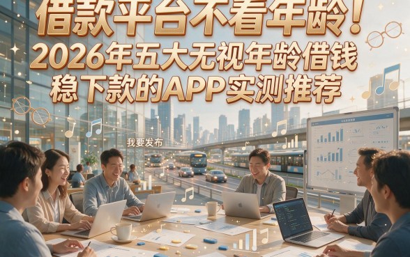 借款平台不看年龄！2026年五大无视年龄借钱稳下款的APP实测推荐
