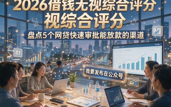 2026借钱无视综合评分，盘点5个网贷快速审批能放款的渠道