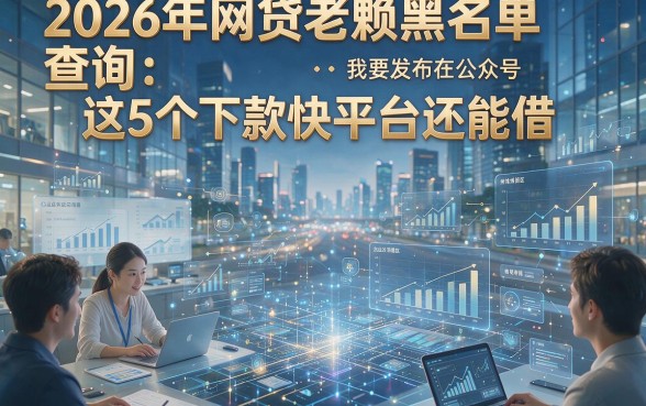 2026年网贷老赖黑名单查询：这5个下款快平台还能借？