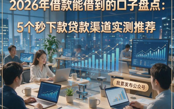 2026年借款能借到的口子盘点：5个秒下款贷款渠道实测推荐