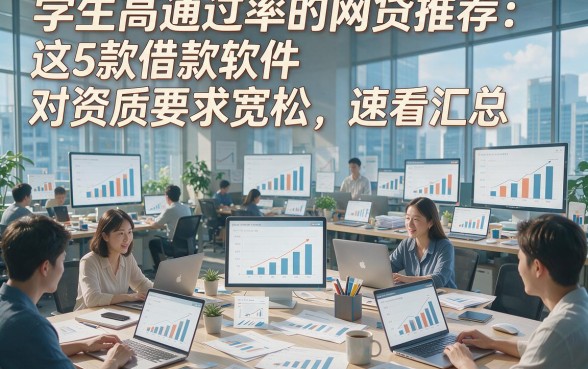 学生高通过率的网贷推荐：这5款借款软件对资质要求宽松，速看汇总！