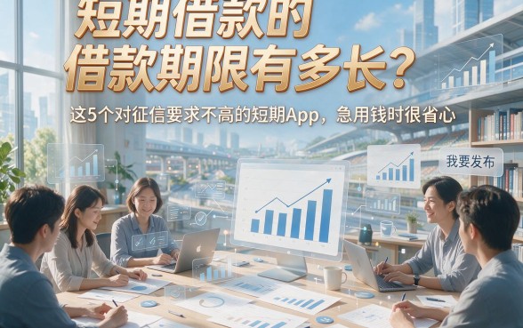 短期借款的借款期限有多长？这5个对征信要求不高的短期App，急用钱时很省心