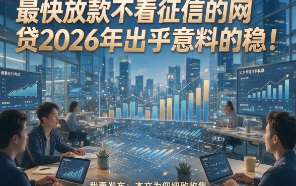 最快放款不看征信的网贷2026年出乎意料的稳！本文为您细致收集！