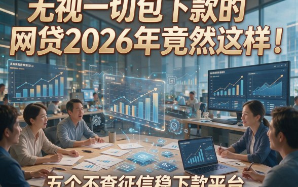 无视一切包下款的网贷2026年竟然这样！本文揭秘五个不查征信稳下款平台