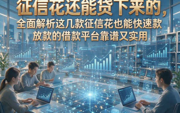 征信花还能贷下来的，全面解析这几款征信花也能快速放款的借款平台靠谱又实用