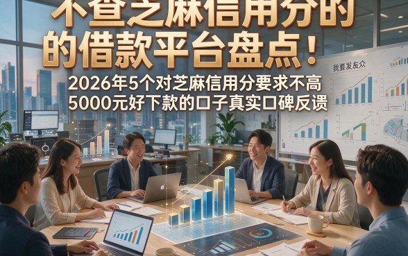 不查芝麻信用分的借款平台盘点：2026年5个对芝麻信用分要求不高、5000元好下款的口子真实口碑反馈